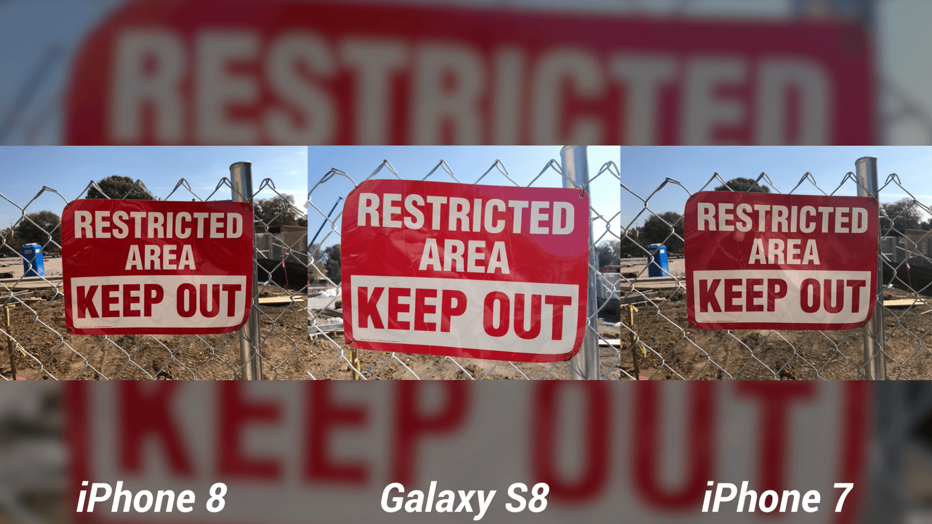 iPhone 8 Camera Test vs Galaxy S8 & iPhone 7-7