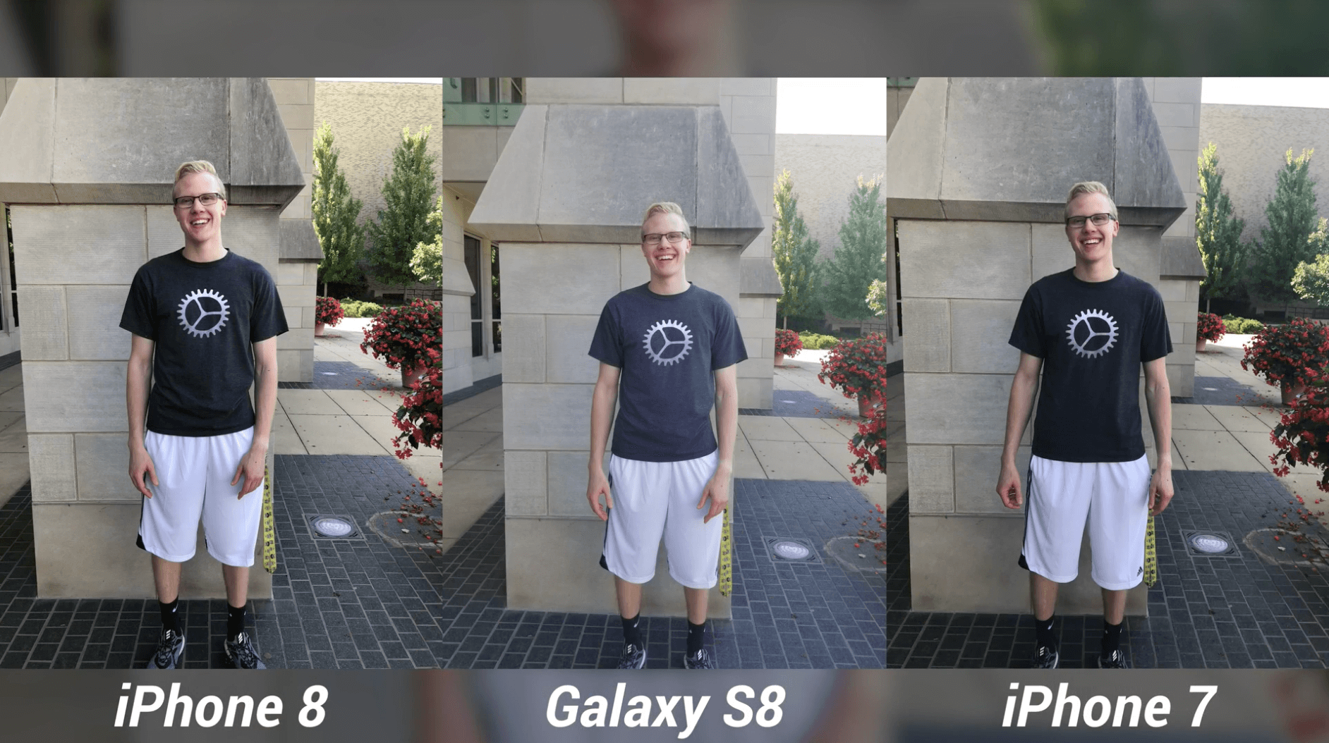 iPhone 8 Camera Test vs Galaxy S8 & iPhone 7-8