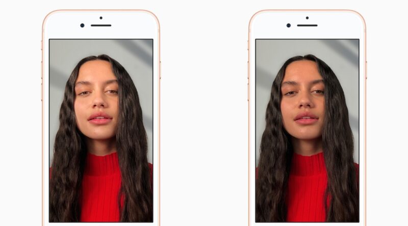 Portrait Lighting บน iPhone 8