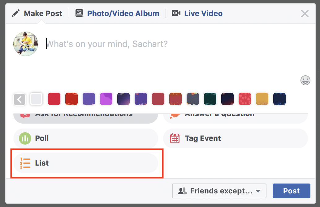facebook list status-4