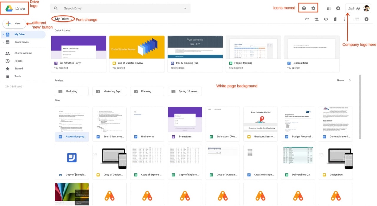 Google drive new ui-2