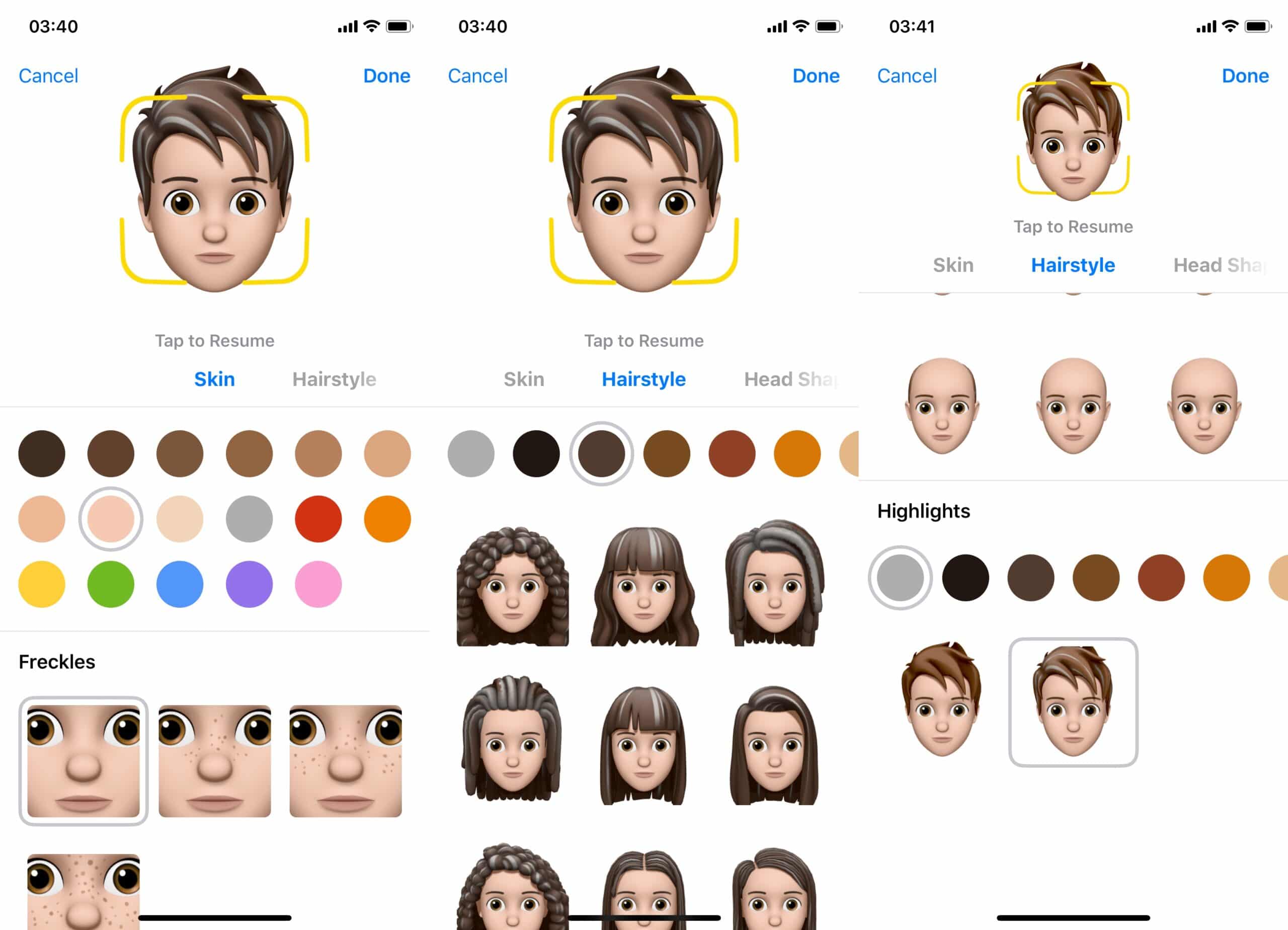 Memoji iOS 12 iPhone X-1