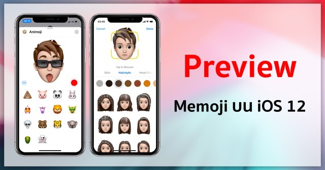 [พรีวิว] Memoji อีโมจิหน้าคนแบบใหม่บน iOS 12 สำหรับผู้ใช้ iPhone X
