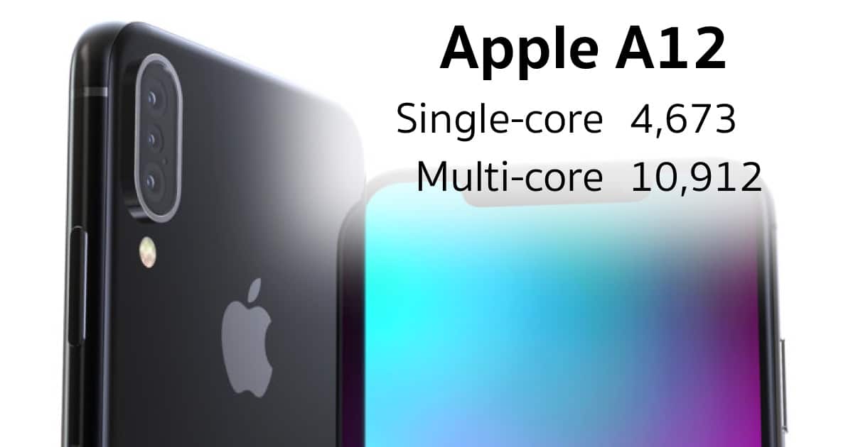 a12 2018 iphone geekbench