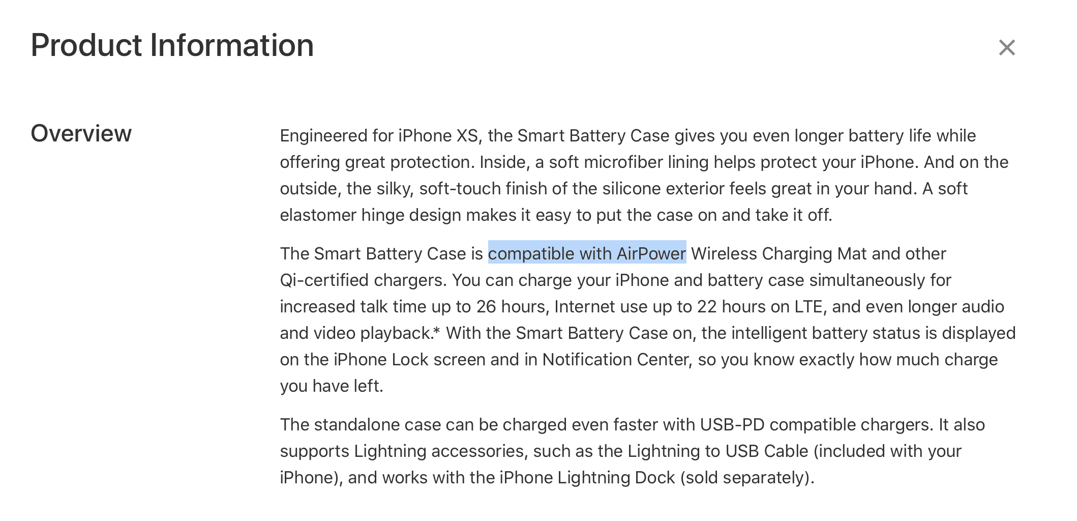 airpower smart battery case