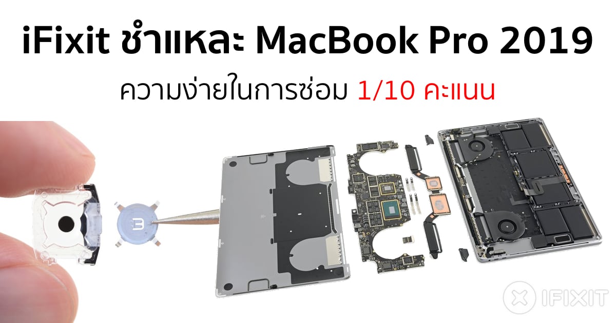 ifixit-2019-macbook-pro-teardown ftir