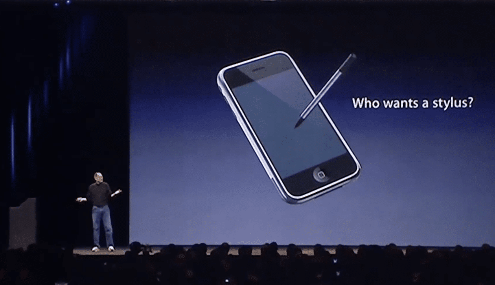 steve jobs iphone stylus