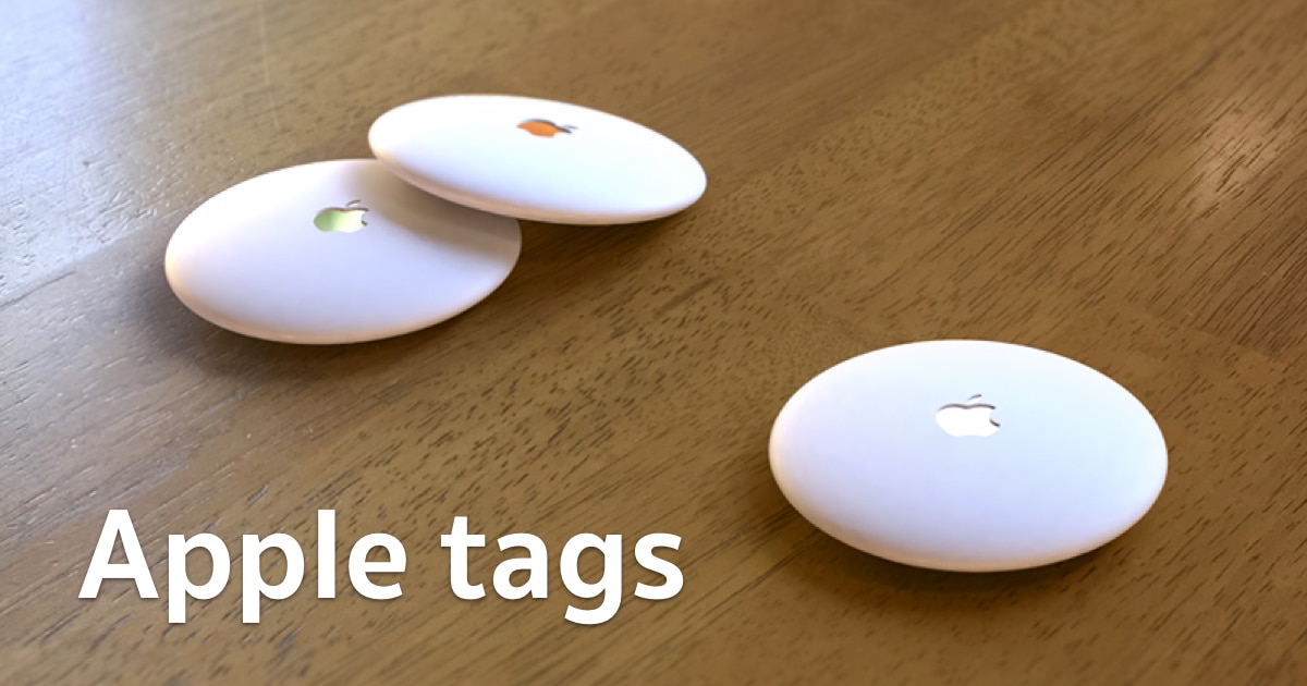 apple tags
