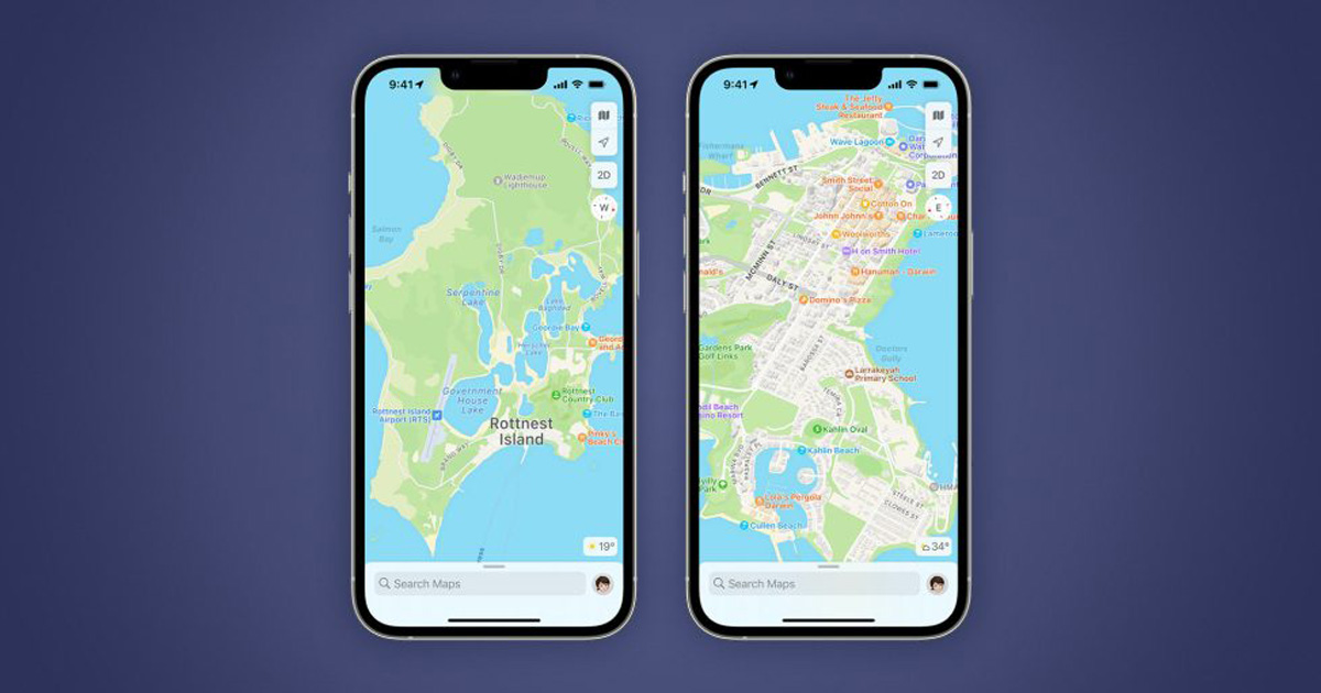 Apple Maps ในออสเตรเลียได้เพิ่มรายละเอียดต่างๆ, ฟีเจอร์ Look Around ...