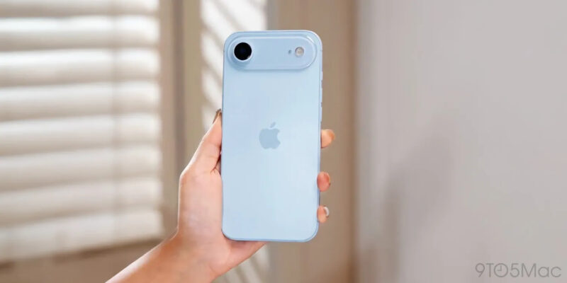 [ลือ] เผยคลิปใหม่! โชว์ดัมมี่ iPhone 17 Air พร้อมสี Sky Blue