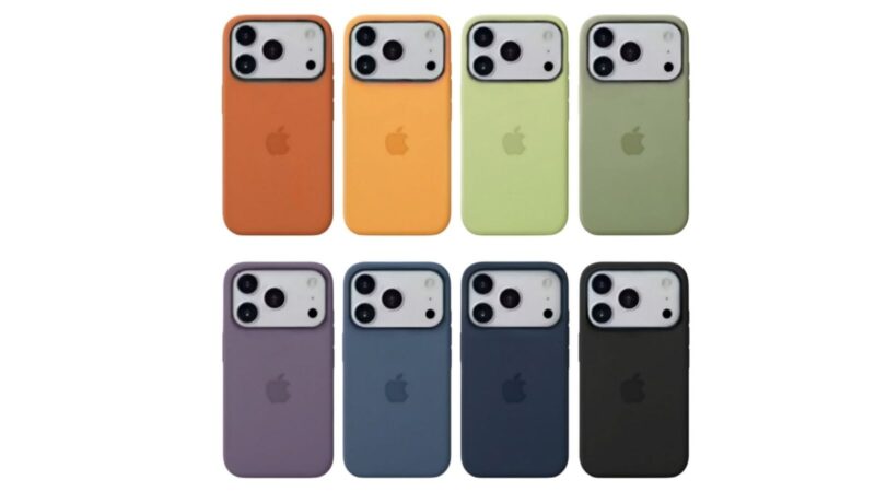 [ลือ] เผย 8 สีของเคส Liquid Silicone สำหรับ iPhone 17 ซีรีส์