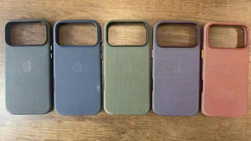 เผยภาพเคส TechWoven สีสันใหม่! สำหรับ iPhone 17 ซีรีส์