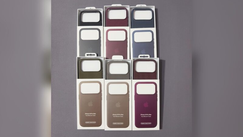 หลุดเคส iPhone 18 Pro! เผยสีใหม่ของเคสและ TechWoven ก่อนเปิดตัว