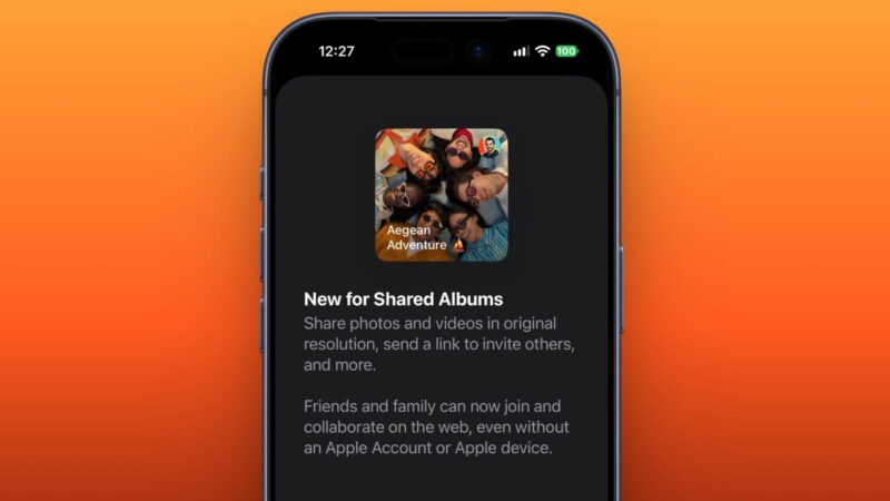 iOS 27 เปลี่ยน Shared Albums ใหม่! แชร์รูปความละเอียดเต็ม แต่กินพื้นที่ iCloud มากกว่าเดิม