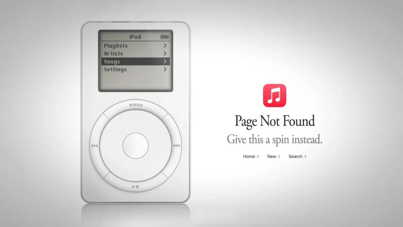 Apple Music ซ่อน Easter egg ไว้ กับ iPod รุ่นแรกที่ฟังได้ ผ่านเว็บ iPod 25th Anniversary